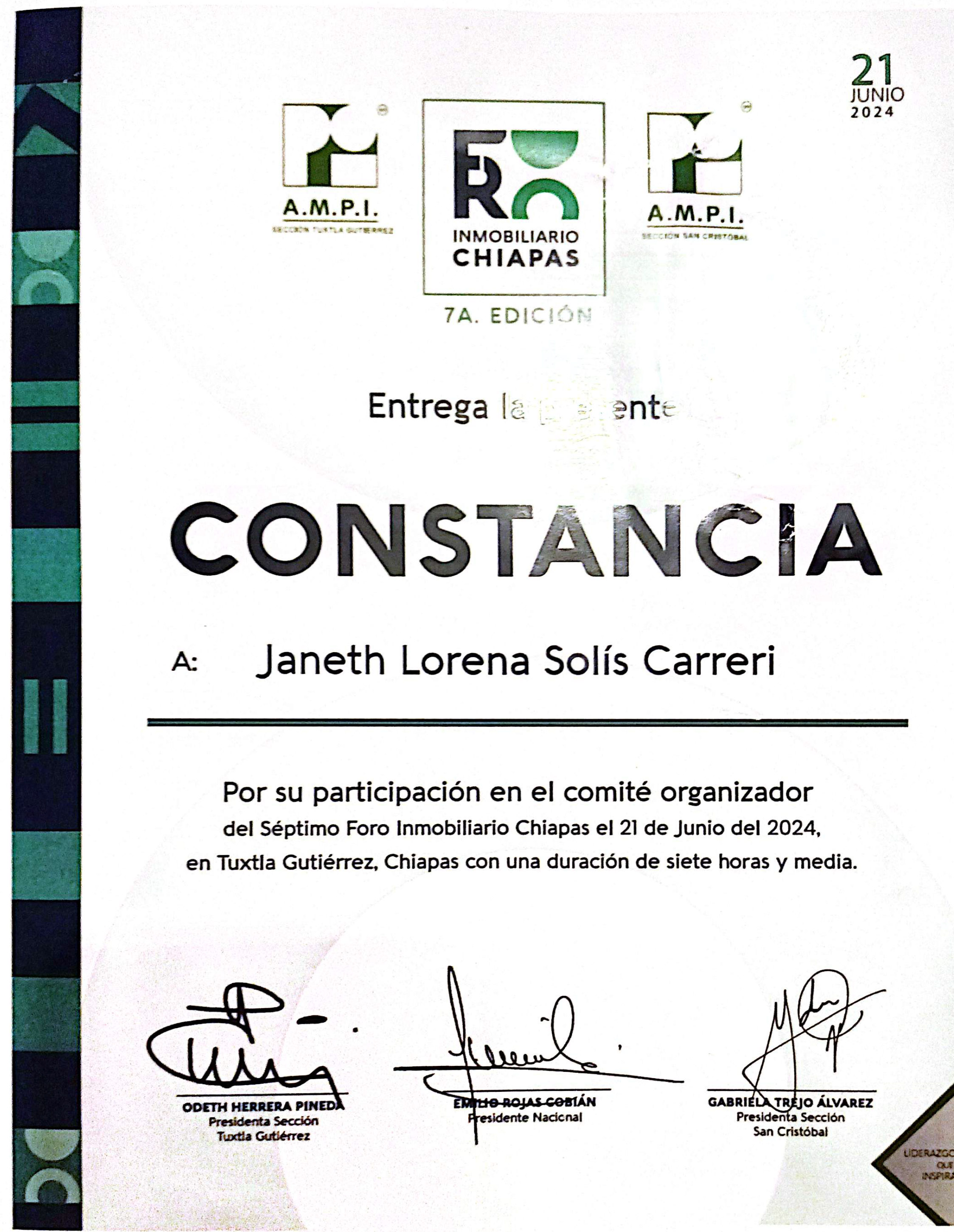 certificado